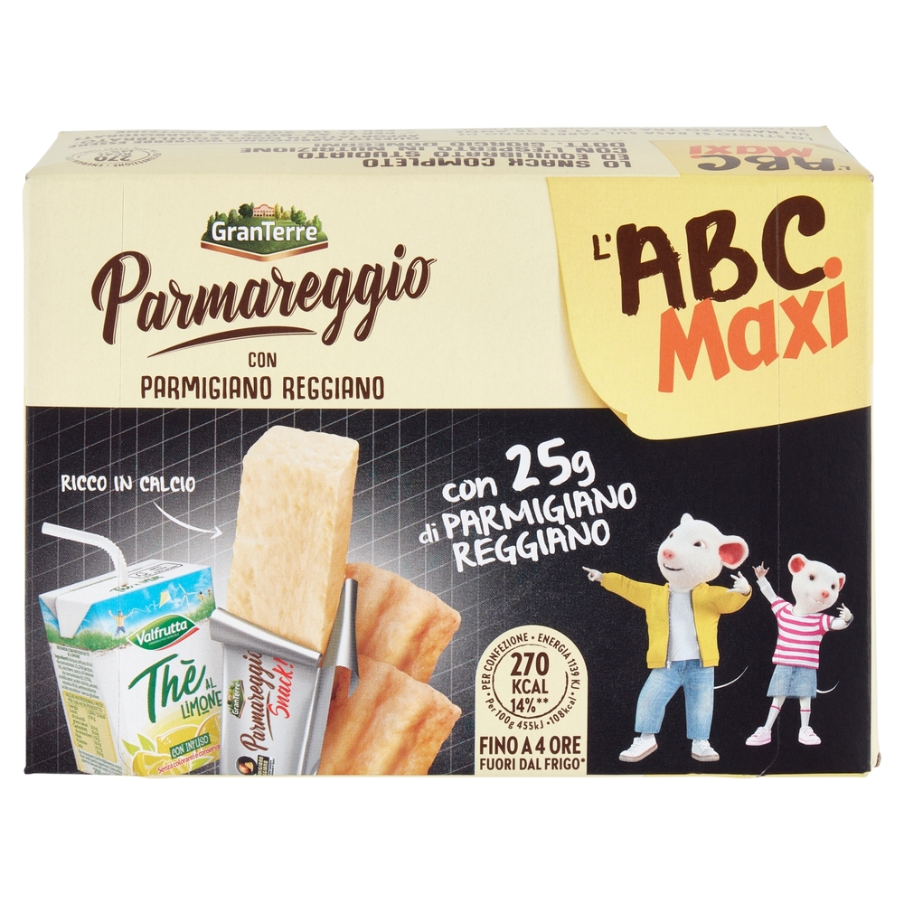 L'Abc Della Merenda Maxi+Parmigiano Reggiano, 25 g